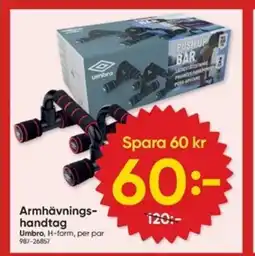 DollarStore Armhävnings- handtag erbjuda