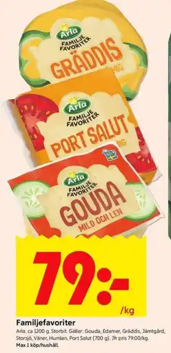 ICA Kvantum ARLA Familjefavoriter erbjuda