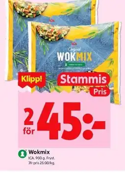 ICA Kvantum ICA Wokmix erbjuda