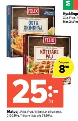 Coop Extra Matpaj erbjuda