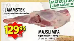 Matvärlden Tensta LAMMSTEK erbjuda