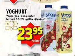 Matvärlden Tensta YOGHURT erbjuda