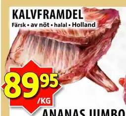 Matvärlden Tensta KALVFRAMDEL erbjuda