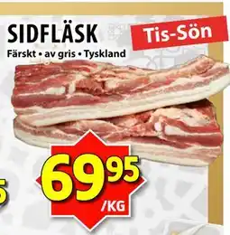 Matvärlden Tensta SIDFLÄSK erbjuda