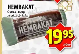 Matvärlden Tensta HEMBAKAT erbjuda