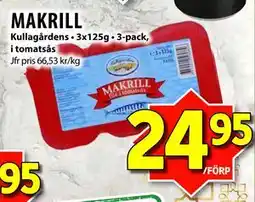 Matvärlden Tensta MAKRILL erbjuda