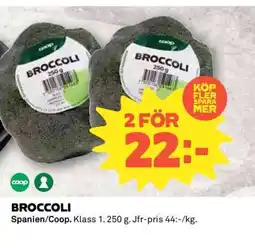 Coop Broccoli erbjuda