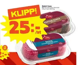 Stora Coop Salami i kupa erbjuda
