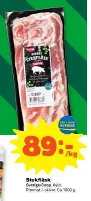 Stora Coop Stekfläsk erbjuda