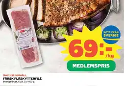 Coop Färsk fläskytterfilé erbjuda