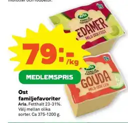 Stora Coop Ost Familjefavoriter erbjuda
