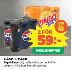Coop LÄSK 6-PACK erbjuda