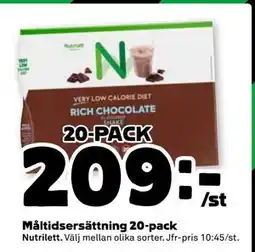 Stora Coop Måltidsersättning 20-pack erbjuda