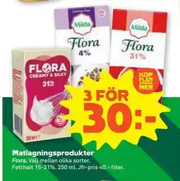 Stora Coop Matlagningsprodukter erbjuda