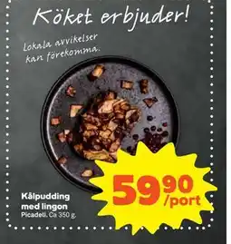 Stora Coop Kålpudding med lingon erbjuda