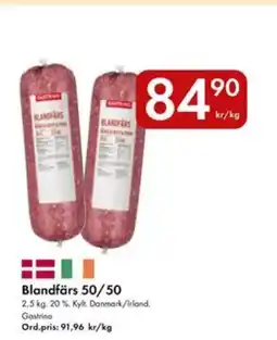 Snabbgross Blandfärs 50/50 erbjuda