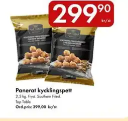 Snabbgross Panerat kycklingspett erbjuda