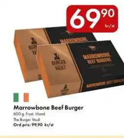 Snabbgross Marrowbone Beef Burger erbjuda