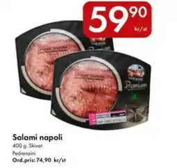 Snabbgross Salami napoli erbjuda