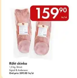 Snabbgross Rökt skinka erbjuda
