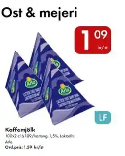 Snabbgross Kaffemjölk erbjuda