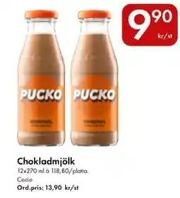 Snabbgross Chokladmjölk erbjuda