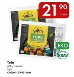 Snabbgross Tofu erbjuda