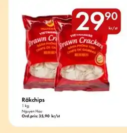Snabbgross Räkchips erbjuda