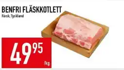 Matdax Benfri fläskkotlett erbjuda