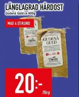 Matdax Långlagrad hårdost erbjuda