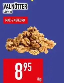 Matdax Valnötter erbjuda