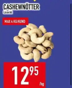 Matdax Cashewnötter erbjuda