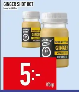 Matdax Innocent Ginger shot hot erbjuda