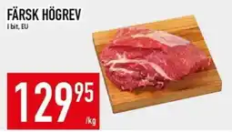 Matdax Färsk högrev erbjuda