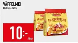 Matdax Ekströms Våffelmix erbjuda