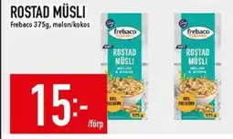 Matdax Frebaco Rostad müsli erbjuda