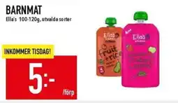 Matdax Ella's Barnmat erbjuda