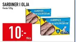 Matdax Fiesta Sardiner i olja erbjuda