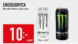 Matdax MONSTER Energidryck erbjuda