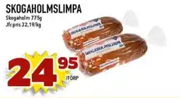 Matdax Skogaholm Skogaholmslimpa erbjuda