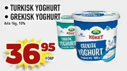 Matdax Arla Turkisk yoghurt • Grekisk yoghurt erbjuda