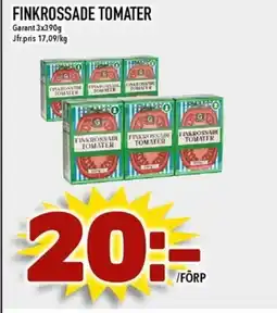 Matdax Garant Finkrossade tomater erbjuda