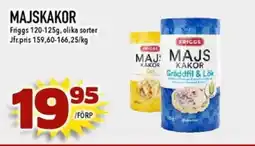 Matdax FRIGGS Majskakor erbjuda