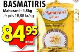 Nya Pulsen Maharani Basmatiris erbjuda