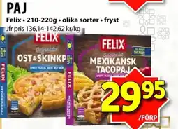 Nya Pulsen Felix Paj erbjuda