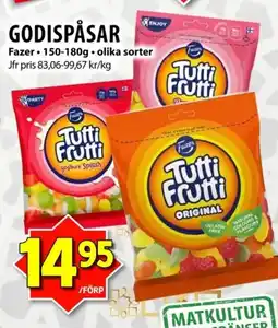 Nya Pulsen Fazer Godispåsar erbjuda