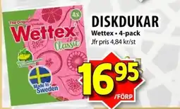 Nya Pulsen Wettex Diskdukar erbjuda