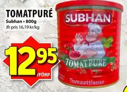 Nya Pulsen SUBHAN Tomatpuré erbjuda