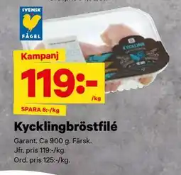 City Gross Kycklingbröstfilé erbjuda