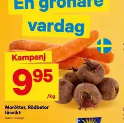 City Gross Morötter, Rödbetor lösvikt erbjuda